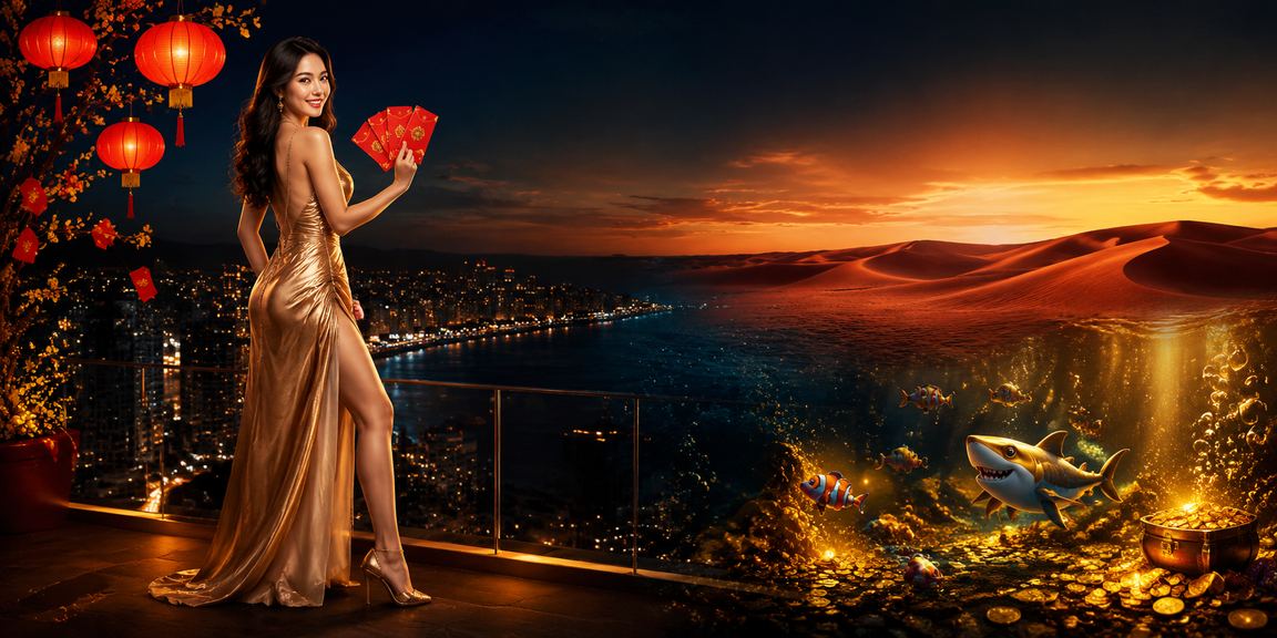 Bao đỏ và lồng đèn may mắn tại Mũi Né – biểu tượng thưởng và lễ hội trong game Việt Nam